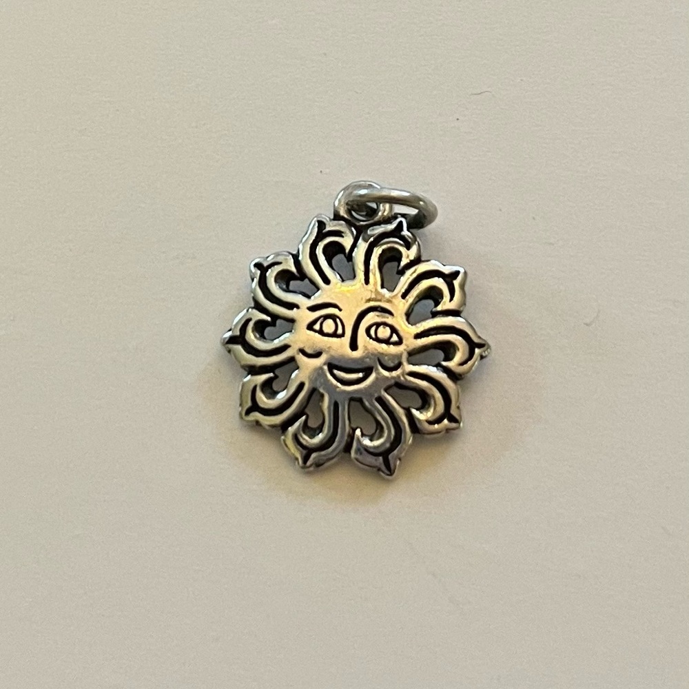 James Avery Sterling Silver Sunbeam charm